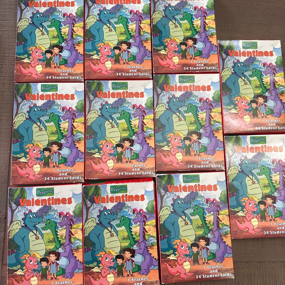 Dragontales Valentines Card Set